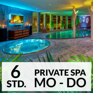 SPA Angebot  6 Std. Mo - Do  Preis pro Person